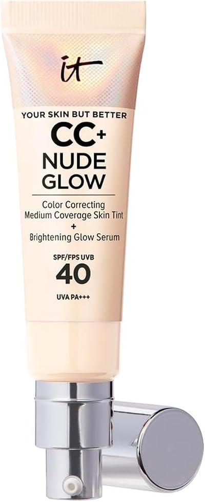 IT Cosmetics Your Skin But Better CC+ Nude Glow Foundation Fair Medium Coverage