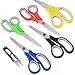 Scissors, 8 Inch Soft Comfort-Grip Handles & Stainless Steel Sharp Blades Perfect Scissors for Cutting Paper, 15 Pack