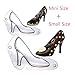 HiParty Mini & Small 3D High Heel Shoe Chocolate Mold, Polycarbonate Stiletto Heels Candy Mold Wedding Bridal Shower Favors Birthday Party Cake Decorating Tools (Set of 2)