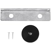MOPFOL 26.5x6.5mm Metal Guitar Bracket &ndash; Professional Pot Bracket Replacement for Jazzmaster Pickguard, with 4mm Aperture, Includes Screws &amp; Nut