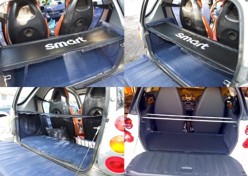 O Smart ForTwo Top Shelf Cover And Supporting Rods For All SMART 450 