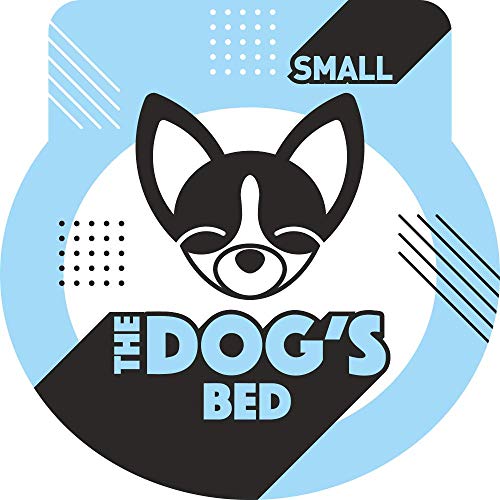 The Dog’s Bed Sound Sleep Donut Dog Bed, Small Jet Black Plush