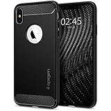 Spigen Rugged Armor Designed for Apple iPhone XS MAX Case (2018) - Matte Black