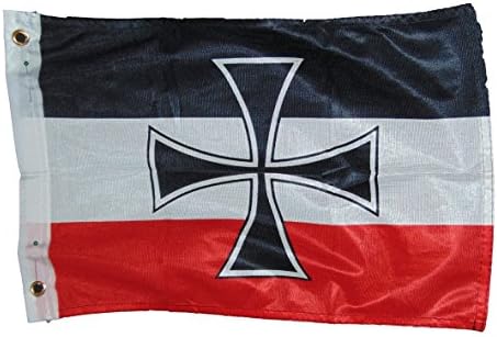 Germany Ww1 Imperial Cross Flag Polyester 12 X 18 Inches Boat Motorcycle Fort