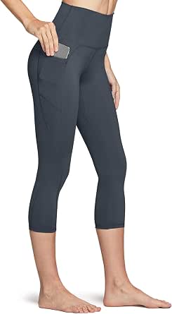 TSLA 1 or 2 Pack High Waist Yoga Pants 