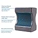 JUMEIHUI Cooling Knee Pillow by Side Sleepers for Sciatica Relief, Back Pain, Leg Pain, Pregnancy, Hip and Joint Pain. Memory Foam with Cooling Gel (Removable and Washable Cover)