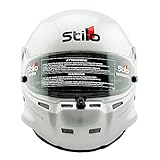 Stilo ST5 GT Wide Composite SA2015 Helmet with Noise Attenuating Ear Muffs - Silver - Size 60 (Large)