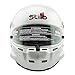 Stilo ST5 GT Wide Composite SA2015 Helmet with Noise Attenuating Ear Muffs - Silver - Size 60 (Large)