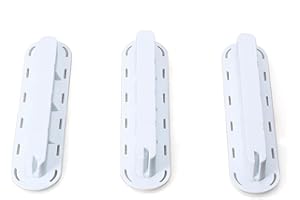 HUIOP Tri Fin Box, 3 Pack Tri Fins Box Plugs Fin Base SUP Screw Surf Fins Plugs Set Extra Fin Key Fin Screws