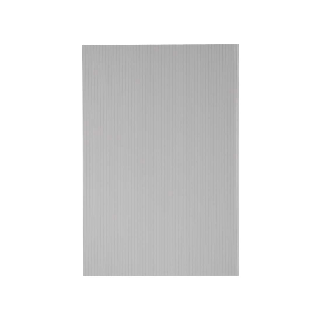 sourcing map Corrugated Plastic Sheets,3mm Gray Blank Yard Lawn Signs,8 Inch x 12 Inch,Waterproof Sign Blank Board 1pcs
