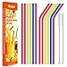 12 Pack Reusable Straws, Hiware 10.5