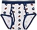 Trimfit Boys Soft 100% Cotton Tagless Briefs (8-Pack) Navy/Grey