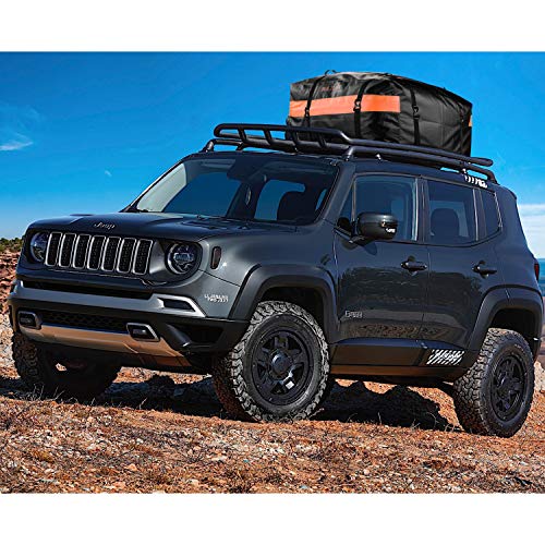 BOLTLINK Car Roof Top Cargo Carrier Bag, Made with Waterproof Material, Easy Install for Most Car,Jeep, SUV with Racks - Thumbnail 7