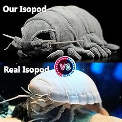 ZHONGXIN MADE Isopod Plush - Lifelike 12” Isopod