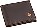 Columbia Men's Leather Slim Traveler Bifold Wallet,Brown,One Size