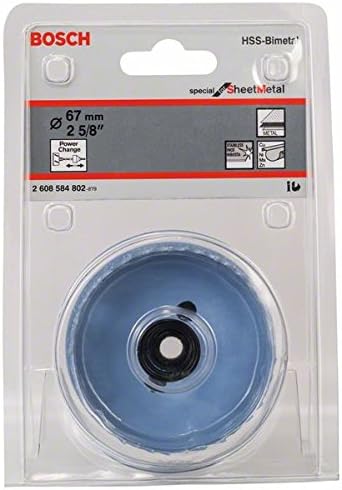 Bosch Professional Hole Saw Special for Sheet Metal (for Stainless and Steel Sheets diameter 67 mm, Accessories for Drills) - Image 3