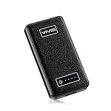 Power Bank 10000mAh,Portable Charger Smallest and Lightest,VIVIS Li-Polymer External Battery Pack with 2 USB Ports 3A Output for iPhone, iPad, Samsung Galaxy, Tablet and More