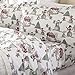 Home Fashion Designs Flannel Sheets Queen Winter Bed Sheets Flannel Sheet Set Winter Wonderland Flannel Sheets 100% Turkish Cotton Flannel Sheet Set. Stratton Collection (Queen, Winter Wonderland)