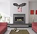 COMLZD 3D American Eagle Wall Sculptures, Patriotic Eagle Sculpture with National Flag Freedom's Pride Art Wall Decor (31 inch x 18 inch)…