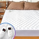 MAKATZ Heated Mattress Pad Queen Size Adjustable