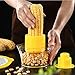 Cob Corn Stripper Kitchen Tools With Built-In Measuring Cup And Grater