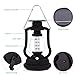 Security High Brightness Portable Outdoor Dynamo LED Solar and Hand Crank Light Lantern Lamp for Hiking Camping with 16 LEDs (Black)