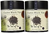 The Tao of Tea, Black Tips Black Tea, Loose Leaf, 4-Ounce Tins (Pack of 2)