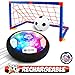 ActiveMVP Kids Toys Rechargeable Hover Soccer Ball Set with 2 Goals, Indoor LED Light Up Fun Air Soccer Game - No Battery Needed, Strong Improved ABS Plastic Quality - Boys Girls Age 3 4 5 6 7 8 9 11+