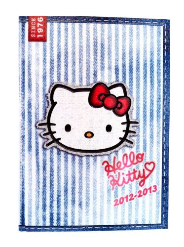 Hello Kitty - Agenda scolaire - 2012/2013 - 1 jour par page - Format 12 x 17 cm - Couverture rigide - Fourniture Scolaire Neuf Hello Kitty - Agenda scolaire - 2012/2013 - 1 jour par page - Format 12 x 17 cm - Couverture rigide - Fourniture Scolaire Neuf