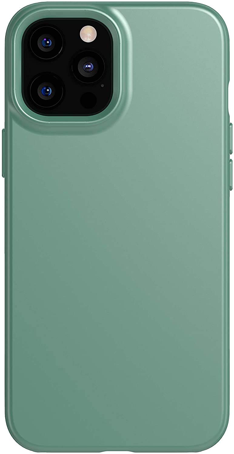 tech21 Evo Slim for Apple iPhone 12 Pro Max 5G - Germ Fighting Antimicrobial Phone Case with 8 ft. Drop Protection,Midnight Green — image 1