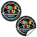 Laser Tag Birthday Party Sticker Labels, 40 2