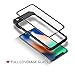 iCarez Tempered Glass Screen Protector for iPhone X iPhone XS 5.8-Inches, 2-Pack Full Coverage
