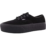 vans embossed authentic platform 2.0 black