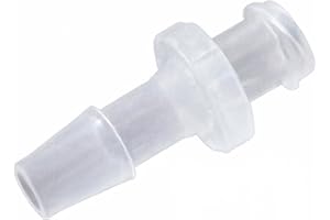 BleedZone Female Luer Lock Connector - 10x Hose Barb Adapter, PP Polypropylene Hose, 3/16" Hose Barb Fittings