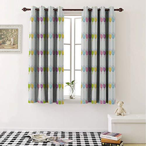 Mozenou Thermal Insulated Grommet Curtains Lab Laboratory