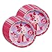 Pink Girl Puppy Dog Birthday Party Supplies Set Plates Napkins Cups Tableware Kit for 16