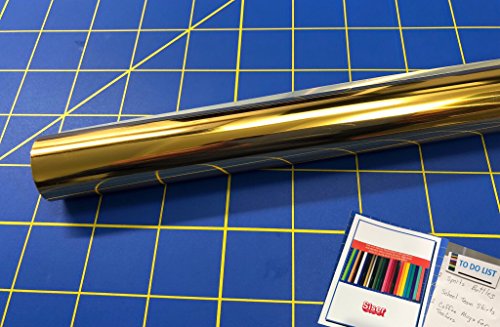 image for Craft Vinyl Supplies New Siser Metal Iron On Heat Transfer, Mirrored L