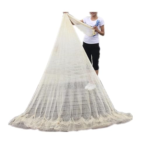 buy fishing net dubai Hand Throw Fishing Cast Net,8Ft/10Ft/11Ft/13Ft Height, Mesh Size 3/5 Inch,  Nylon Material Fishing Net for Bait Trap Fish in Dubai - UAE