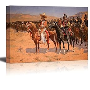 The Mexican Major Reprint - Canvas Art