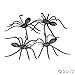 Fun Express - Plastic Spiders for Halloween - Toys - Character Toys - Misc Character Toys - Halloween - 144 Pieces
