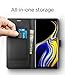 Spigen Wallet S Designed for Galaxy Note 9 Case (2018) - Black