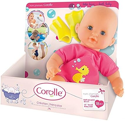 corolle mini bath baby doll