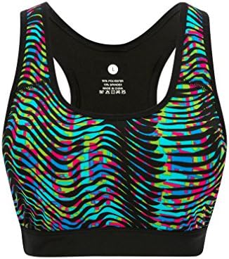 Sports Bra By Teemogo- High Impact Support For Yoga Workout Fitness Outdoors With Removable Pads Racerback Style