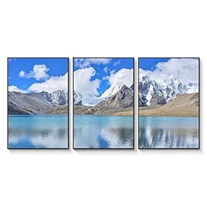 Floating Framed for Living Room Bedroom Landscape Gorge...