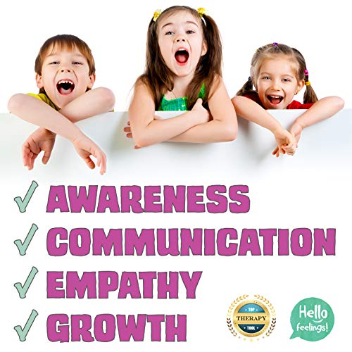 Thoughts & Feelings Speaking Cards – Card Game / Flash Cards for Developing Your Children’s Emotional Intelligence, Empathy and Social Skills – Also for CBT Therapy, Autism and Montessori Use