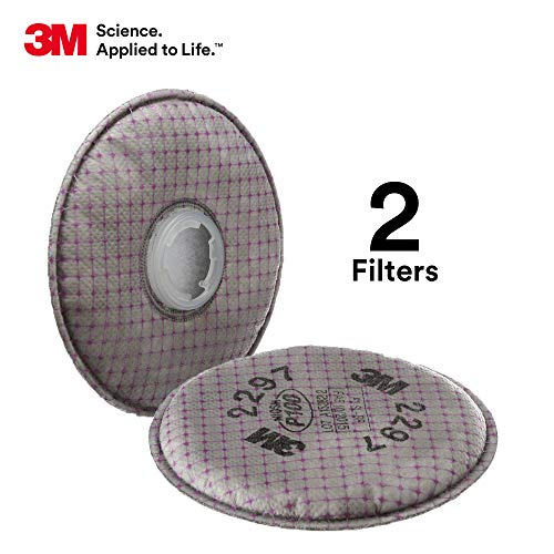 3M 2297 Advanced Particulate Filter - P100 Respirator Filters 2-Pack