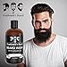 Beard Wash Shampoo with Argan Oil - Aids Growth and Volume - Beard Shampoo & Softener for Men with Essential Oils - Best Beard Grooming Products for All Types of Beards - Handcrafted in the USA