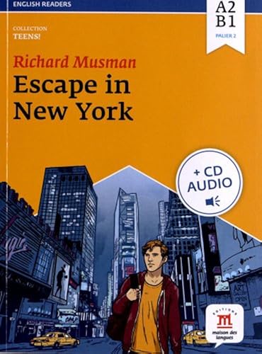 Download Escape in New York : Niveau A2-B1 (1CD audio MP3) PDF