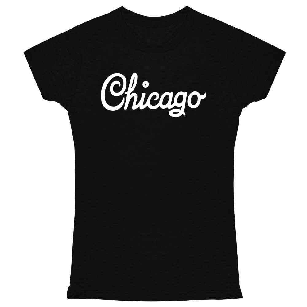 Chicago Illinois Retro Vintage Travel Graphic Tee For T Shirt