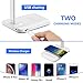 AUSPICE Desk Lamp, Led Desk Lamp with Wireless Charger, 3 Lighting Modes and Adjustable Brightness USB Desk Lamp,Touch Control Dimmable Desk Lamp for Computer,Study,Kids,Home